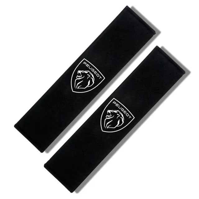 Protège Ceinture Peugeot Sport 24.6cm - vue de face - Becquet Voiture
