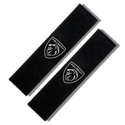 Protège Ceinture Peugeot Sport 24.6cm - vue de face - Becquet Voiture