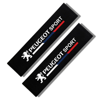 Protège Ceinture Peugeot Sport 24.6cm - vue de trois-quarts - Becquet Voiture