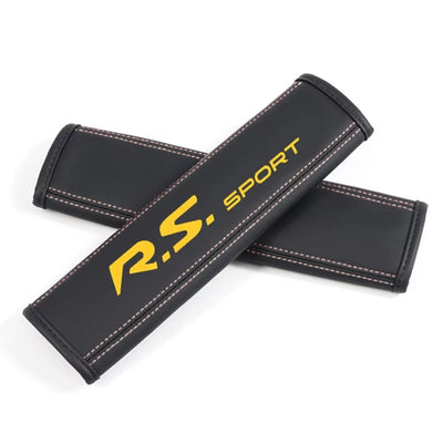 Protège Ceinture Renault RS 24.6cm 2 Pièces - vue arrière - Becquet Voiture