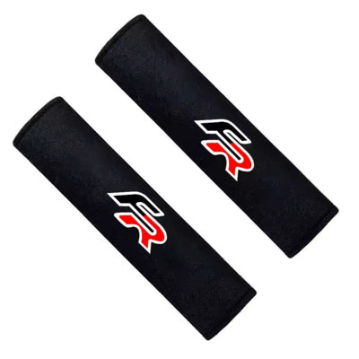Protège Ceinture SEAT FR Sport 24.6cm x2 - vue de face - Becquet Voiture