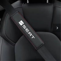 Protège Ceinture SEAT FR Sport 24.6cm x2 - vue de profil - Becquet Voiture