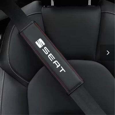 Protège Ceinture SEAT FR Sport 24.6cm x2 - vue de profil - Becquet Voiture