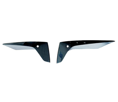 Rabats Avant Carbone Sèche BMW M2 F87 M2C - vue arrière - Becquet Voiture