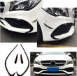 Rajout De Pare Choc Avant Mercedes CLA C117 Facelift Noir