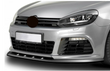Rajout De Pare Choc Volkswagen Golf 6 R Noir Brillant