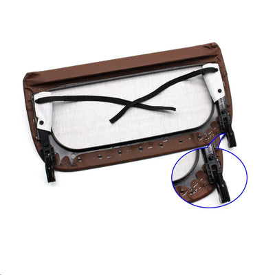 Rangement Poche de Siège Avant BMW Série 5 M5 F10 - vue rapprochée - Becquet Voiture