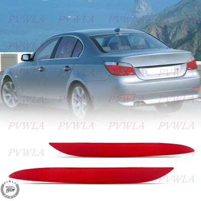 Réflecteur de Pare-chocs Arrière BMW Série 5 E60 2003-2007 - vue de face - Becquet Voiture