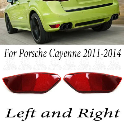 Réflecteur de Pare-Chocs Arrière Porsche Cayenne 2011-2021 - installé sur véhicule - Becquet Voiture