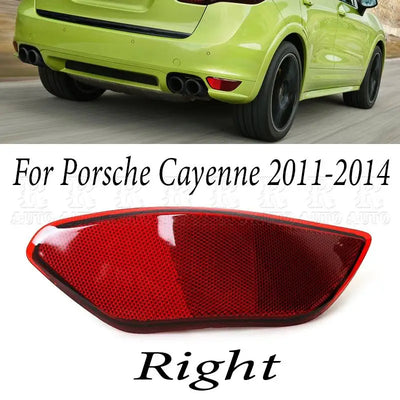 Réflecteur de Pare-Chocs Arrière Porsche Cayenne 2011-2021 - vue de dessus - Becquet Voiture