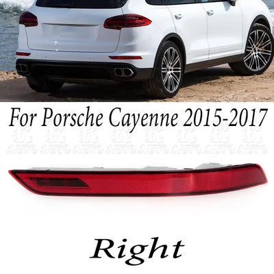 Réflecteur de Pare-Chocs Arrière Porsche Cayenne 2011-2021 - vue de profil 2 - Becquet Voiture