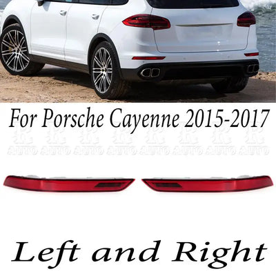 Réflecteur de Pare-Chocs Arrière Porsche Cayenne 2011-2021 - vue rapprochée - Becquet Voiture