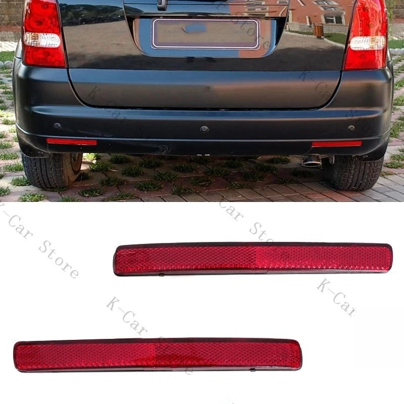 Réflecteur de Pare-Chocs Arrière Ssangyong Rexton Kyron 2006-2011 - vue de face - Becquet Voiture
