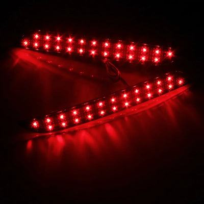 Réflecteur de Pare-Chocs LED BMW Série 5 F10 F11 F18 - vue arrière - Becquet Voiture