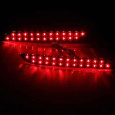 Réflecteur de Pare-Chocs LED BMW Série 5 F10 F11 F18 - vue de trois-quarts - Becquet Voiture