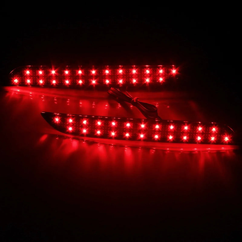 Réflecteur de Pare-Chocs LED BMW Série 5 F10 F11 F18 - vue de trois-quarts - Becquet Voiture