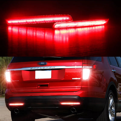 Réflecteur LED Pare-Choc Ford Explorer Pre-LCI - packshot studio - Becquet Voiture