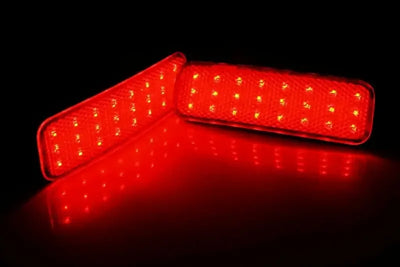 Réflecteur LED Pare-Chocs Arrière Ford Transit Custom Connect - installé sur véhicule - Becquet Voiture