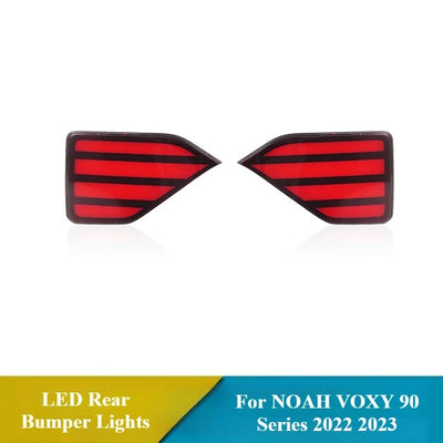 Reflecteur LED Pare-Chocs Arriere Toyota Noah Voxy - packshot studio - Becquet Voiture