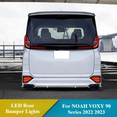Reflecteur LED Pare-Chocs Arriere Toyota Noah Voxy - vue de profil - Becquet Voiture