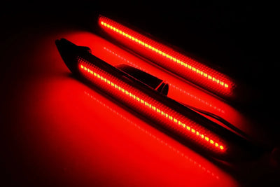 Reflecteur LED Pare-Chocs Marqueur Lateral Ford Mustang 2015+ - vue arrière - Becquet Voiture