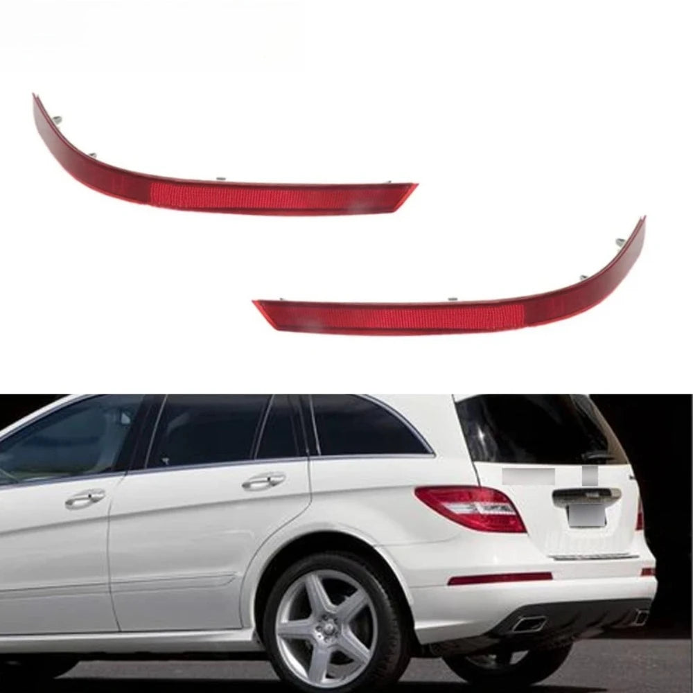 Réflecteur Pare-Choc Arrière Mercedes Classe R W251 2006-2011 - vue de face - Becquet Voiture