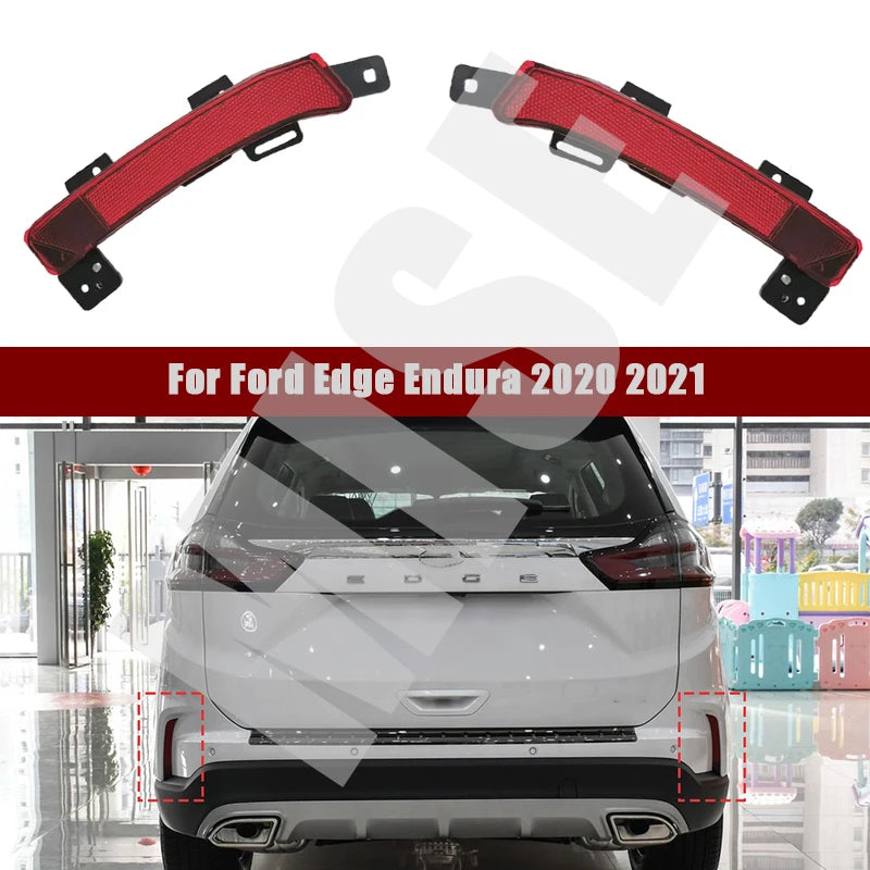 Reflecteur Pare-Chocs Arriere Ford Edge Endura 2020-2021 - vue de face - Becquet Voiture