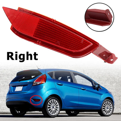Réflecteur Pare-Chocs Arrière Ford Fiesta MK7 (2008-2012) - vue rapprochée - Becquet Voiture