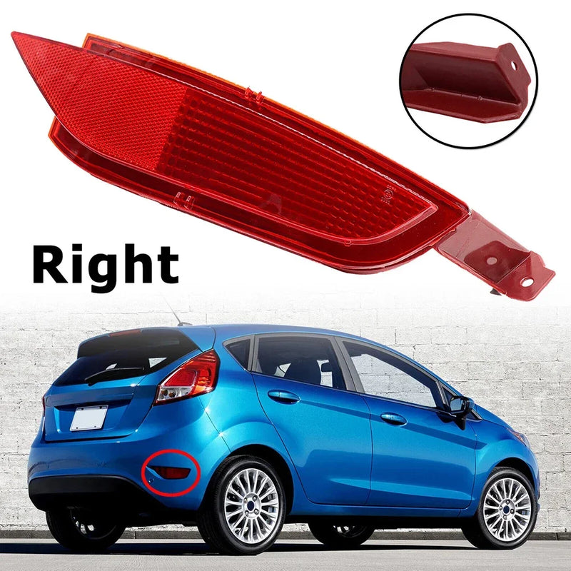 Réflecteur Pare-Chocs Arrière Ford Fiesta MK7 (2008-2012) - vue rapprochée - Becquet Voiture