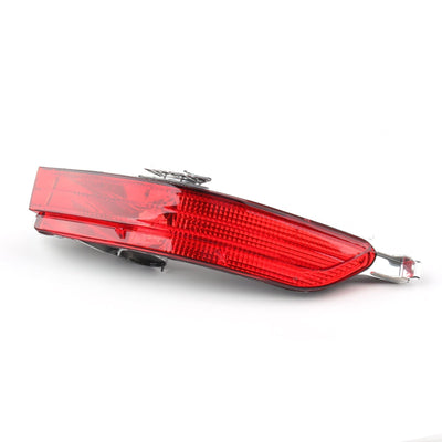 Réflecteur Pare-Chocs Arrière VW Touareg Rouge 2011-2014 - vue de profil - Becquet Voiture
