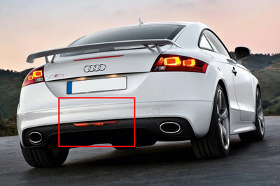 Réflecteur Pare-Chocs Audi TT 8J MK2 2007-2014 - installé sur véhicule - Becquet Voiture