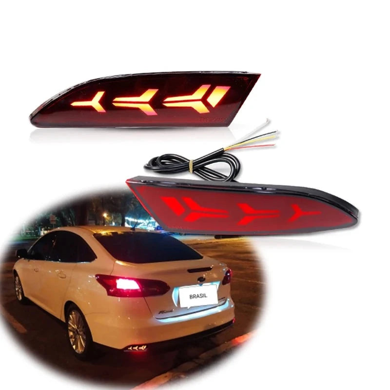 Réflecteurs Antibrouillard LED Ford Focus 3 2011-2014 - vue de face - Becquet Voiture