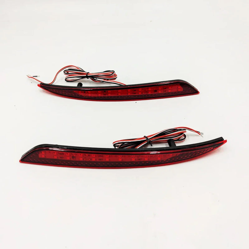 LED Tail Lights Ford Mondeo Fusion 2013-2018 Pair - rear view - Becquet Voiture