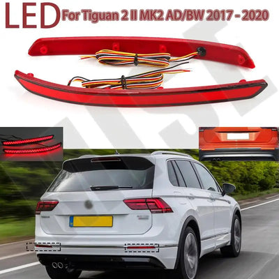 Réflecteurs LED VW Tiguan L 2017-2020 Clignotant Stationnement - vue de face - Becquet Voiture