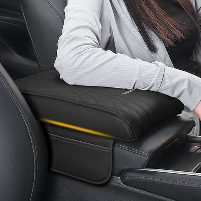 Rehausseur d'Accoudoir Central Nissan X-Trail T30 T31 T32 - installé sur véhicule - Becquet Voiture