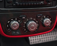 Ferrari F430 2004–2009 Soft-Touch Sticky Button Restoration - front view 2 - Becquet Voiture