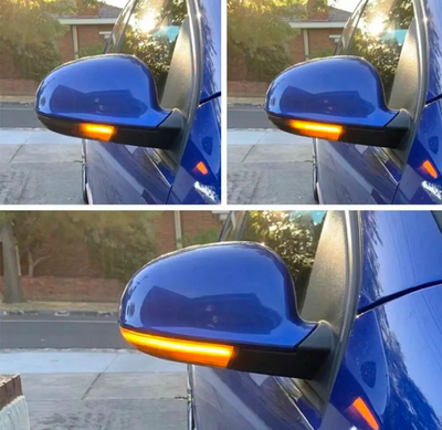Répétiteurs Clignotants Dynamiques LED Rétroviseurs VW Golf 5 - vue de profil - Becquet Voiture