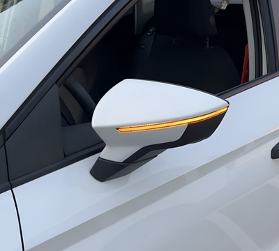 Répétiteurs Clignotants LED Dynamiques Rétroviseurs Seat Ibiza V 6F 2017-2023 - vue de profil - Becquet Voiture