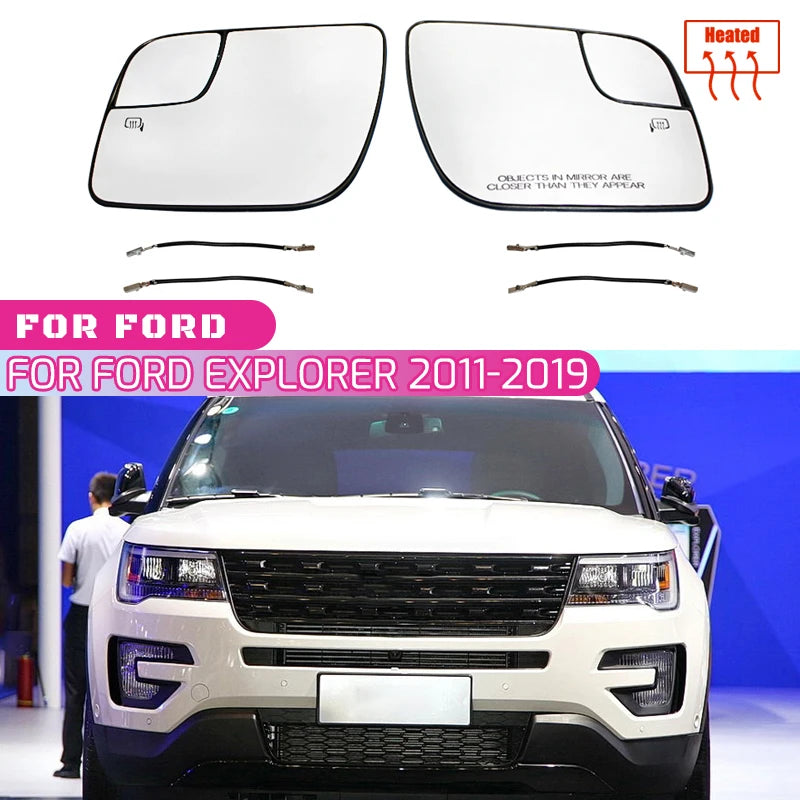 Rétroviseur Chauffant Ford Explorer 2011-2018 - vue de face - Becquet Voiture