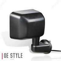 Rétroviseurs de Remorquage Jeep Wrangler JK 2007-2017 - installé sur véhicule - Becquet Voiture