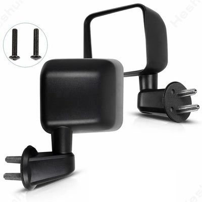 Rétroviseurs de Remorquage Jeep Wrangler JK 2007-2017 - vue de dessus - Becquet Voiture