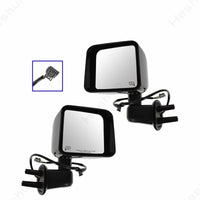 Rétroviseurs de Remorquage Jeep Wrangler JK 2007-2017 - vue rapprochée - Becquet Voiture