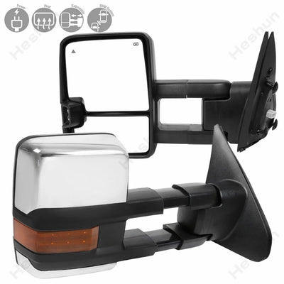 Rétroviseurs de Remorquage Toyota Tundra 2007-2021 - vue rapprochée - Becquet Voiture