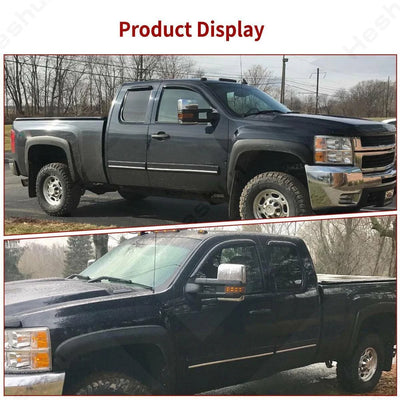 Retroviseurs Remorquage Chevy Silverado GMC Sierra Yukon - vue de profil - Becquet Voiture