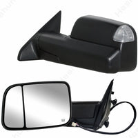 Towing Mirrors Dodge Ram 1500 2500 3500 (2013-2018) - fitted on vehicle - Becquet Voiture
