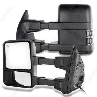 Retroviseurs Remorquage Fume Ford F250 F350 F450 F550 - packshot studio - Becquet Voiture