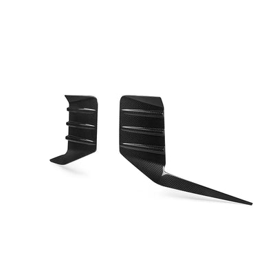 Séparateur Arrière Carbone BMW G87 M2 Style MP 2023+ - vue de profil - Becquet Voiture