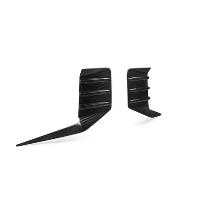 Séparateur Arrière Carbone BMW G87 M2 Style MP 2023+ - vue de trois-quarts - Becquet Voiture