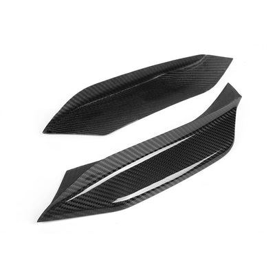 Séparateur Avant Carbone BMW M3 M4 F80 F82 F83 2014-2020 - installé sur véhicule - Becquet Voiture