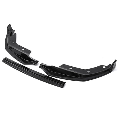Séparateur de Pare-Chocs Avant BMW Série 3 G20 2019-2020 (Kit 3 Pièces) - vue de profil - Becquet Voiture